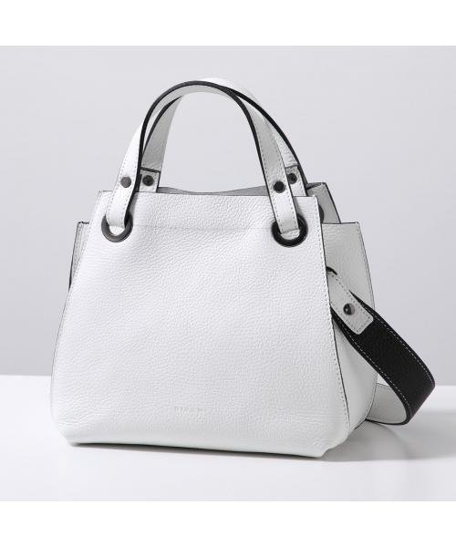 RIPANI ハンドバッグ AIRONE 9292OU ショルダーバッグ RIPANI ハンドバッグ AIRONE 9292OU バイカラーストラップ