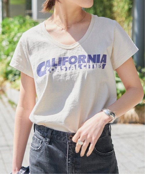 Spick & Span(スピック＆スパン)/Mixta / ミクスタ U NECK T－SHIRT CALIFORNIA W246 CALIFORNIA/ホワイトA