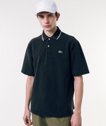 LACOSTE Mens/配色リブニットインディゴポロシャツ/506096131