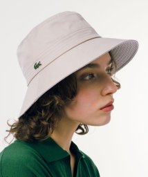 LACOSTE UNISEX(ラコステ　ユニセックス)/ロングブリムサマーバケットハット/ベージュ