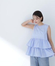 NATURAL BEAUTY BASIC/Aラインティアードチュニック/506096272