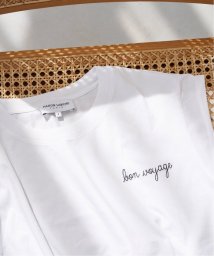 IENA(イエナ)/《予約》【MAISON LABICHE/メゾン ラビッシュ】embroidery TEE フレンチスリーブ/ホワイト