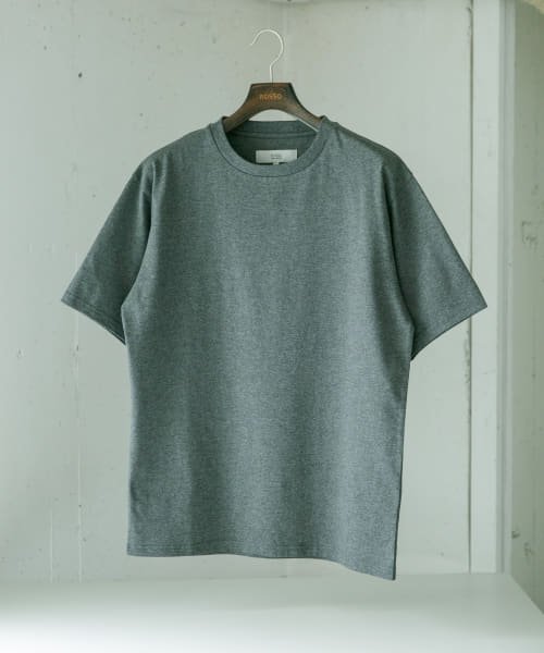 URBAN RESEARCH ROSSO(URBAN　RESEARCH　ROSSO（MEN）)/【予約】『XLサイズあり』『UR TECH』汗ジミ防止クルーネックTシャツ/GRAY