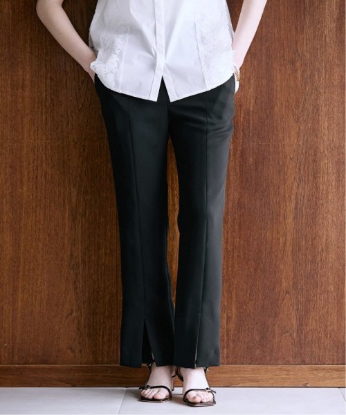 フロントスリットパンツ 