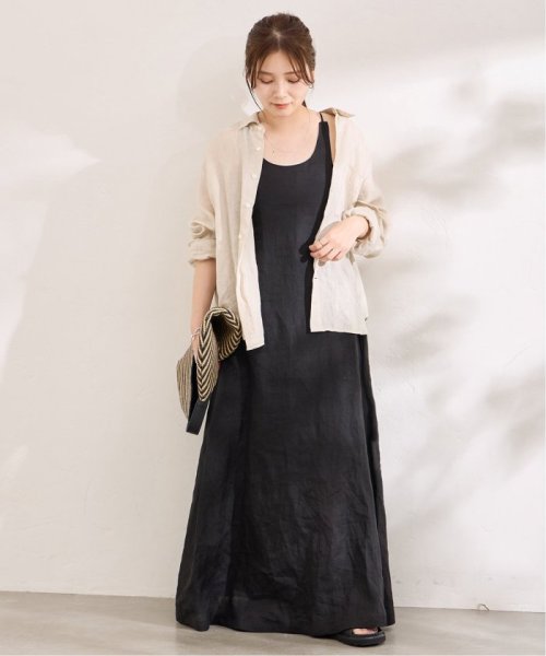 JOURNAL STANDARD(ジャーナルスタンダード)/【TheLoom/ザ ルーム】LINEN HALTER DRESS TL16UO－WO10/ブラック