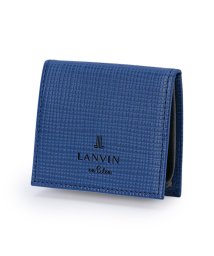 LANVIN(ランバン)/ランバンオンブルー 小銭入れ コインケース メンズ レディース ブランド レザー 本革 ボックス型 小さい LANVIN en Bleu 529611/ブルー
