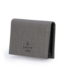 LANVIN(ランバン)/ランバンオンブルー 名刺入れ 名刺ケース カードケース メンズ レディース ブランド LANVIN en Bleu 529613/グレー