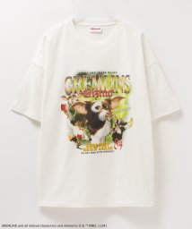 MAC HOUSE(men)(マックハウス（メンズ）)/GREMLINS ギズモラップTシャツ 4515007/ホワイト