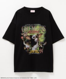 MAC HOUSE(men)(マックハウス（メンズ）)/GREMLINS ギズモラップTシャツ 4515007/ブラック