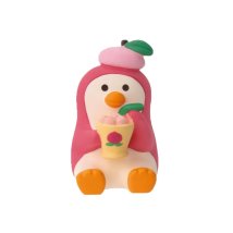 cinemacollection/マスコット ｃｏｎｃｏｍｂｒｅ 桃色ペンギン 桃ジュース デコレ インテリア かわいい プレゼント グッズ /506097222