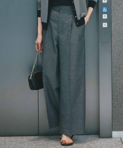 23区 ニジュウサンク パンツ ブラック系 黒 サイズ:32(XS) | 23秋冬  