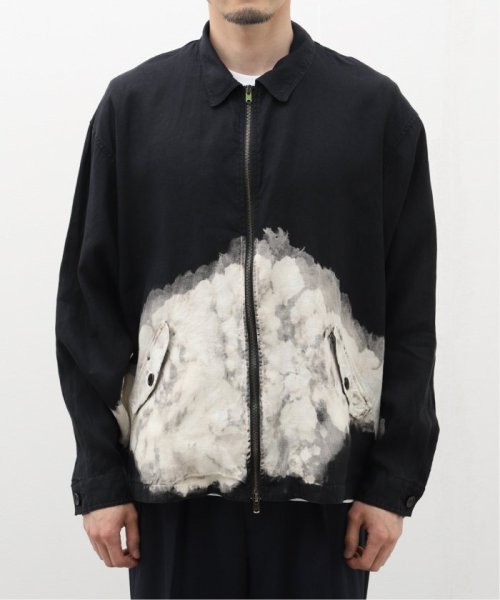 MARKAWARE (マーカウェア) SPORTS JACKET CLOUDY BLEACHING A24A－16BL11C MARKAWARE マーカウェア 日々のスタイリングに変化を与えます