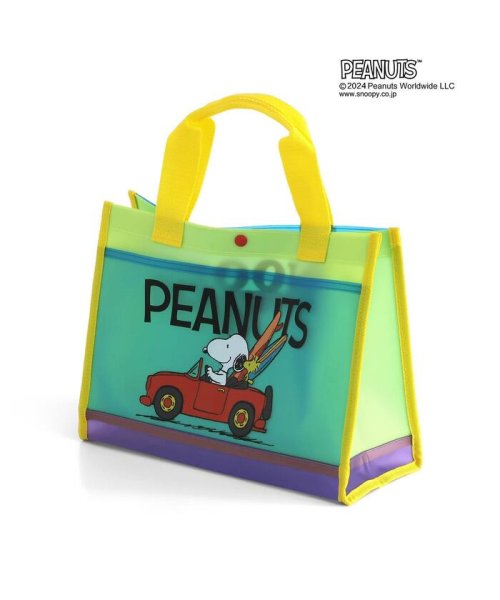 ampersand(アンパサンド)/PEANUTSスイムBAG/ブルー