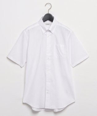 D'URBAN/パープルミニチェックドレスシャツ(スナップダウン)/505877290