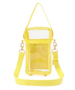 LeSportsac/CLEAR MINI PHONE XBODYクリア/プリムローズイエロー/506064035