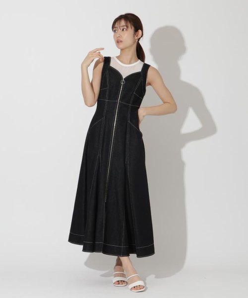 デニムジップジャンスカ(506098116) | アンドクチュール(And Couture  