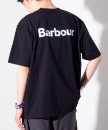 GLOSTER(GLOSTER)/【限定展開】【Barbour/バブアー】Strowell ロゴ バックプリント リラックスフィット Tシャツ/ブラック