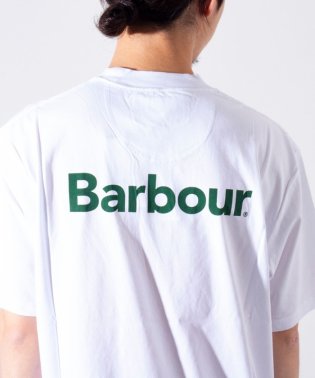 GLOSTER/【限定展開】【Barbour/バブアー】Strowell ロゴ バックプリント リラックスフィット Tシャツ/506093795