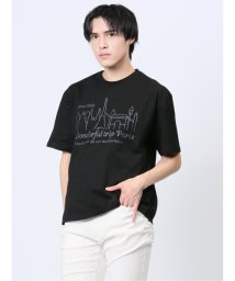 m.f.editorial/アートプリント クルーネック半袖Tシャツ メンズ Tシャツ カットソー カジュアル インナー トップス ギフト プレゼント/506098506