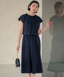 NIJYUSANKU（SMALL SIZE）/【洗える】ストレッチラミータフタ ワンピース/506098543