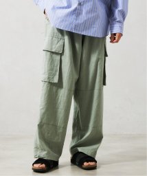 JOURNAL STANDARD relume Men's(ジャーナルスタンダード　レリューム　メンズ)/ARMY TWILL / アーミーツイル 別注 綿/麻 スラブカーゴパンツ/グリーン