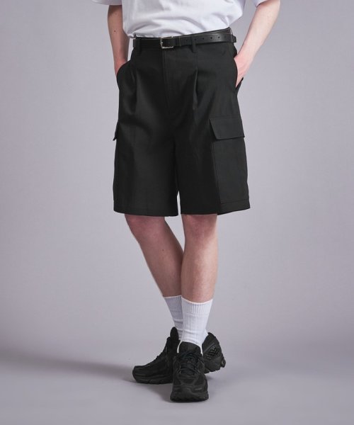 RENU TROシリーズ カーゴ ショート パンツ －セットアップ対応－ RENU BLACKのみ B85 W70 H88