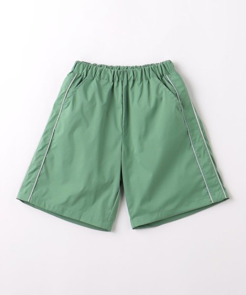 green label relaxing （Kids）(グリーンレーベルリラクシング（キッズ）)/TJ パイピング ショートパンツ 100cm－130cm/OLIVE