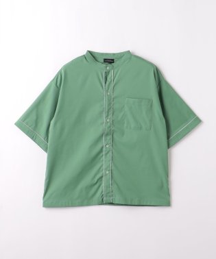 green label relaxing （Kids）/TJ パイピング バンドカラーシャツ 140cm－160cm/506052571