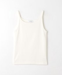 green label relaxing(グリーンレーベルリラクシング)/Re`ep Cotton リープコットン タンクトップ/OFFWHITE