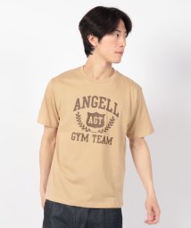 STYLEBLOCK(スタイルブロック)/半袖プリントTシャツ(ANGELL)/ベージュ