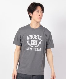 STYLEBLOCK(スタイルブロック)/半袖プリントTシャツ(ANGELL)/チャコール