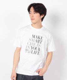 STYLEBLOCK/半袖プリントTシャツ(MAKE)/506084838