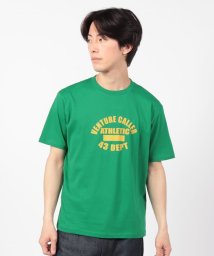 STYLEBLOCK(スタイルブロック)/半袖プリントTシャツ(VENTURE)/グリーン