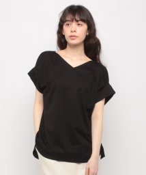 PREFERIR/VネックデザインフレンチTシャツ/506087046