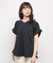 PREFERIR/VネックデザインフレンチTシャツ/506087046