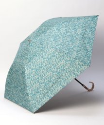 BLAO(ブラオ)/Blao（ブラオ） 柄プリント晴雨兼用傘（折り畳み・トップフラット傘）/ミントグリーン