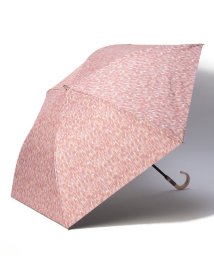 BLAO(ブラオ)/Blao（ブラオ） 柄プリント晴雨兼用傘（折り畳み・トップフラット傘）/ピンク