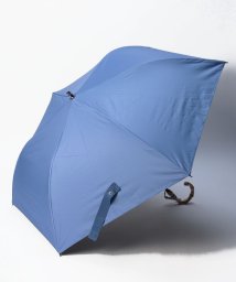 BLAO(ブラオ)/Blao（ブラオ） 無地　晴雨兼用傘（折り畳み・トップフラット傘）/サックス