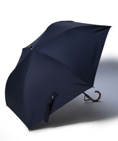 BLAO(ブラオ)/Blao（ブラオ） 無地　晴雨兼用傘（折り畳み・トップフラット傘）/ネイビー 