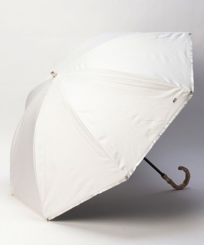 Blao（ブラオ） デニム切りっぱなし風晴雨兼用傘（１段スライドショート傘）