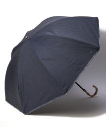 BLAO(ブラオ)/Blao（ブラオ） デニム切りっぱなし風晴雨兼用傘（１段スライドショート傘）/ネイビー 