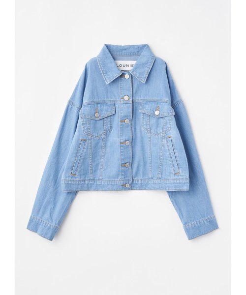 デニムショートジャケット 