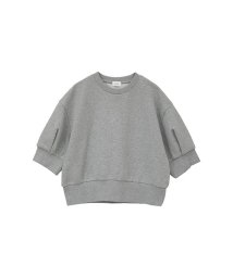 MANOF(マノフ)/PUFFSLEEVE SWEAT TOPS/GRAY