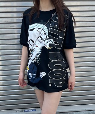 me Jane/フロント＆バックプリントBETTTY BOOPビックTシャツ/506097108