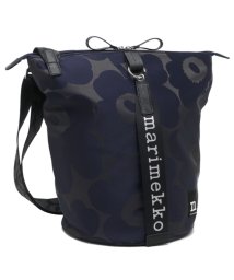 Marimekko/マリメッコ ショルダーバッグ オールデイバケットウニッコ ネイビー ブラック レディース MARIMEKKO 092697 550/506098972