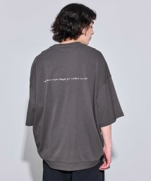 JUNRed/2ポイントショートスリーブワイドTシャツ/506099003