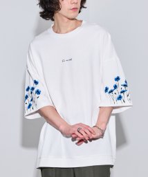 JUNRed/2ポイントショートスリーブワイドTシャツ/506099003