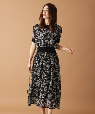 DRESSTERIOR/EC・博多店限定 フラワープリントハーフスリーブワンピース/506099044