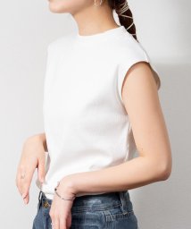 SVEC(シュベック)/トップス レディース カットソー Tシャツ フレンチスリーブ 半袖 無地 綿100 コットン 伸縮性 ストレッチ きれいめ カジュアル おしゃれ かわいい 白/オフホワイト