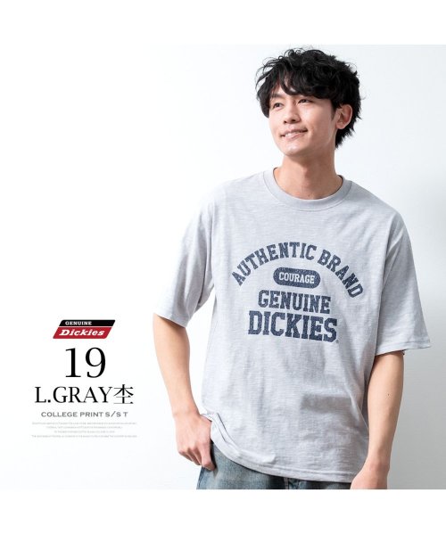  GENELESS(GENELESS)/半袖tシャツ メンズ GENUINE ゆったり 無地 春夏 プリント ビッグシルエット クルーネック グリーン杢 春 ポリエステル インナー 全4色 ギフト/ライトグレー